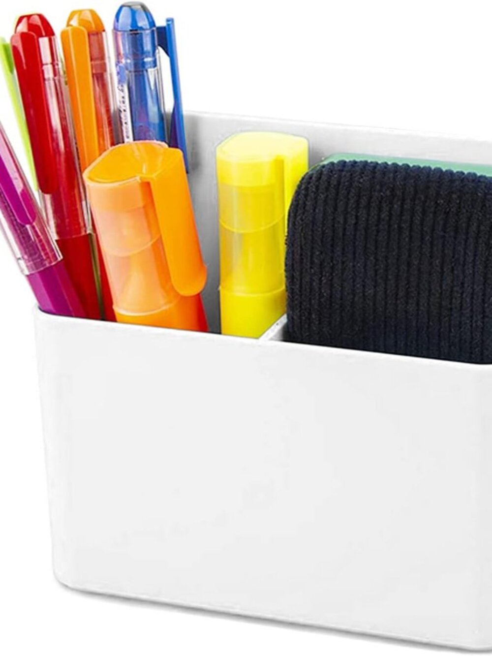 Magnetic Dry Erase Marker Holder, Magnetic Pen Marker Holder for Whiteboard, Fri